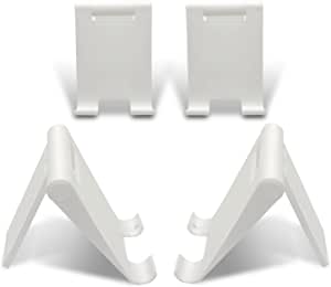 Photo 1 of Cell Phone Stand Foldable Pocket Size Cell Phone Holder for 4-7.9 Inch iPhone 4 Pack (White) 2 pack 
