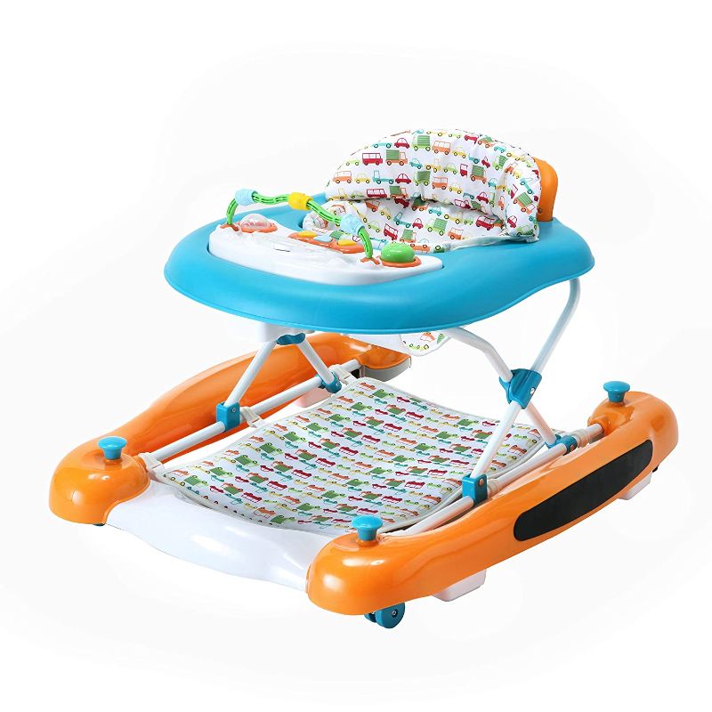 Photo 1 of Dream On Me Go-Getter 3-in-1 Activity Baby Walker, Orange
