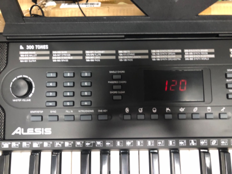 Photo 3 of Alesis Melody 54 54-Key Electric Keyboard Piano with Speakers Microphone Music Rest Edu... TESTED AND FUNCTIONS