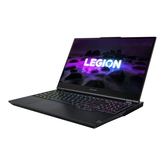 Photo 1 of Screen Is Shattered - Lenovo Legion 5 15.6" Gaming Laptop - Ryzen 5 - 8GB - 512 SSD - Win 11 - Black