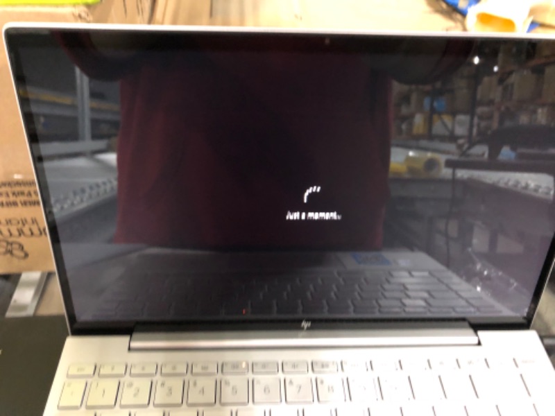 Photo 2 of  HP Envy 13.3" FHD Laptop with Intel 4 Core i5-1135G7 / 8GB RAM / 256GB SSD / Windows 10 (Silver)