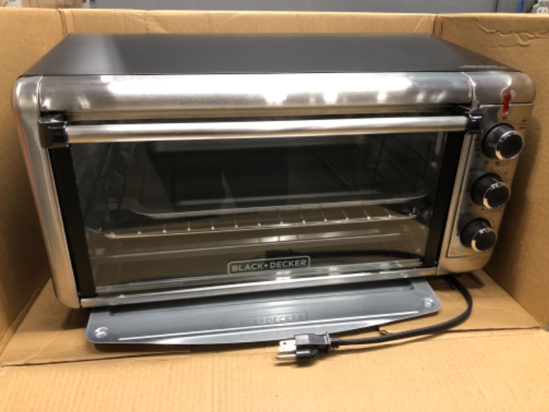 Photo 2 of 8-Slice Extra-Wide Convection Toaster Oven, Stainless Steel