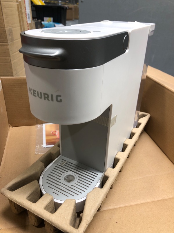 Photo 2 of (Used) Keurig K- Slim Single Serve K-Cup Pod Coffee Maker, Multistream Technology, White
