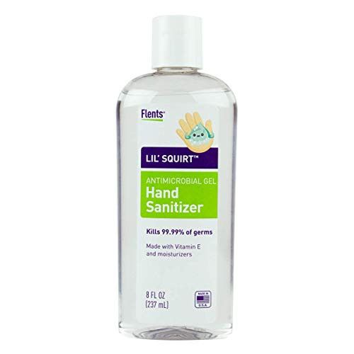 Photo 1 of **expiration date: 04/2022** 16 per case**
Flents Lil' Squirt Hand Sanitizer Gel Made with Vitamin E Plus Moisturizers, 8 Fl Oz, Made in the USA
