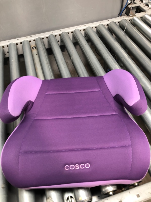 Photo 2 of Cosco Topside Child Safe Belt Positioned Backless Booster Car Seat, Purple Grape