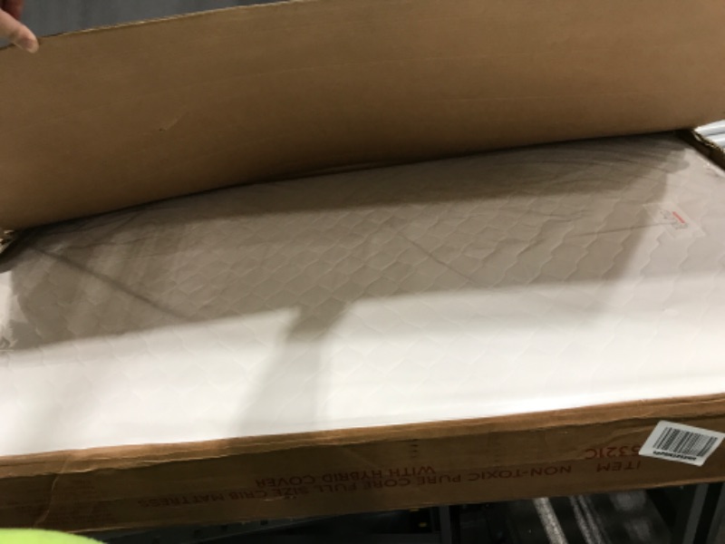 Photo 1 of Babyletto Pure Core Non-Toxic Crib Mattress with Hybrid Cover