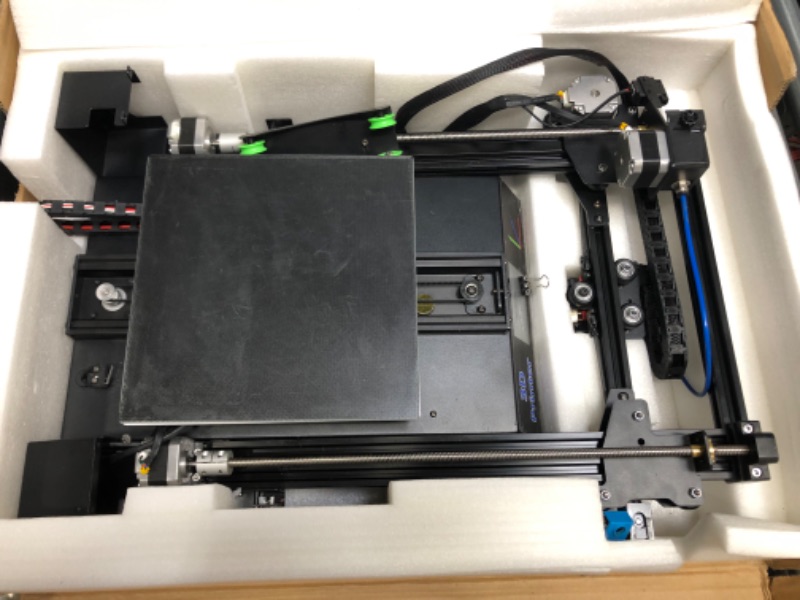 Photo 2 of (Incomplete - Parts Only) Befenybay 3D Printer Open Source with Resume Printing and Filament Detector, 3.5inch Touch Color Screen,Build Size 225X225X250mm
