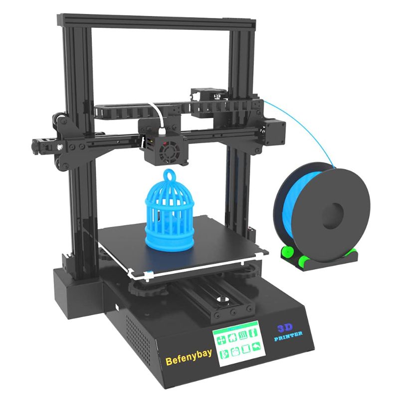 Photo 1 of (Incomplete - Parts Only) Befenybay 3D Printer Open Source with Resume Printing and Filament Detector, 3.5inch Touch Color Screen,Build Size 225X225X250mm
