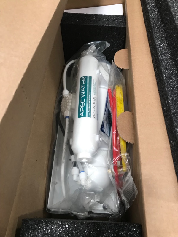 Photo 2 of APEC WATER SYSTEMS ROES-50 ESSENCE SERIES TOP TIER 5-STAGE CERTIFIED ULTRA SAFE REVERSE OSMOSIS DRINKING WATER FILTER SYSTEM
