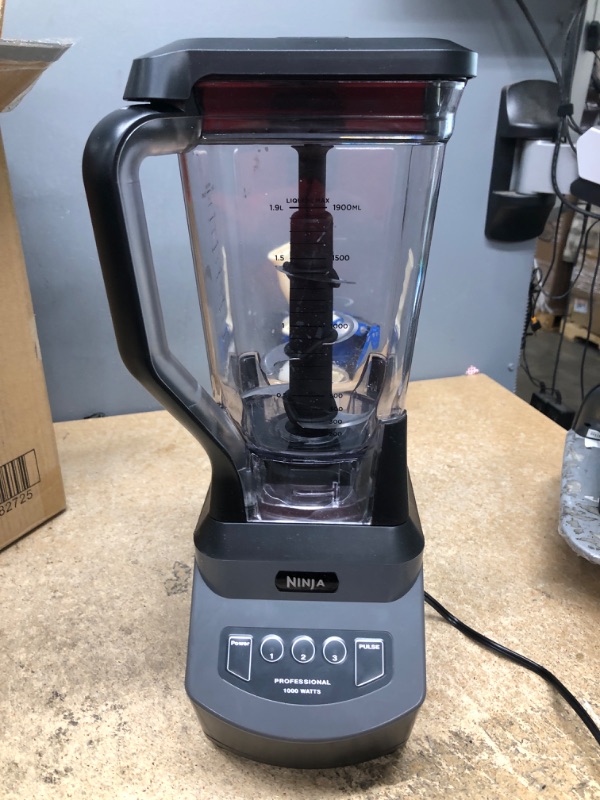 Photo 3 of ***PARTS ONLY*** Ninja NJ601AMZ Professional Blender with 1000-Watt Motor and 72 oz Dishwasher-Safe Total Crushing Pitcher for Smoothies