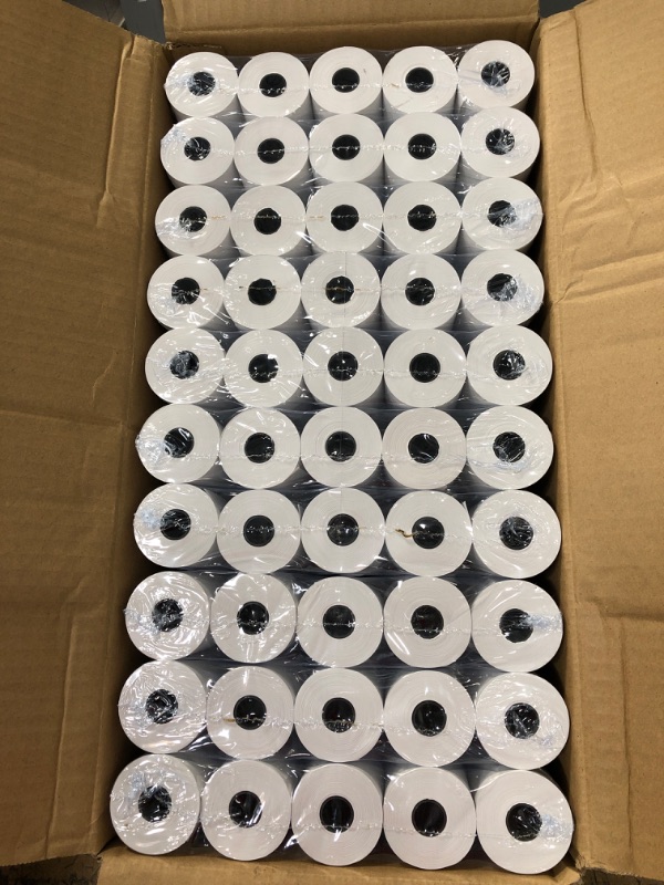 Photo 2 of SJPACK Thermal Paper 2 1/4" X 85' Pos Receipt Paper