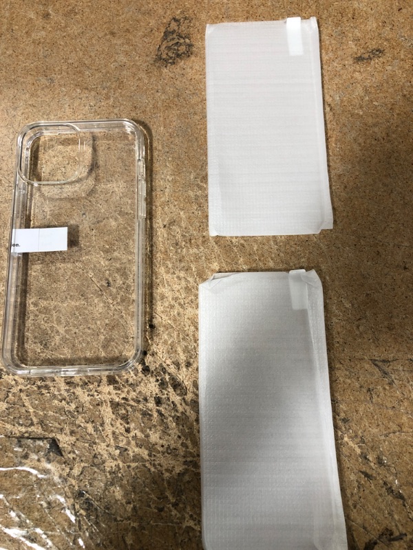 Photo 1 of COOLQO Compatible for iPhone 12 Pro Max Case 6.7 Inch, and [2 x Tempered Glass Screen Protector] Clear 360 Full Body Coverage Silicone Protective 13 ft Shockproof Phone Cover

