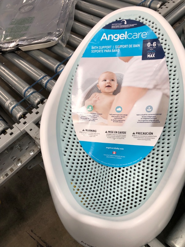 Photo 2 of Angelcare Baby Bath Support (Aqua) | Ideal for Babies Less than 6 Months Old
