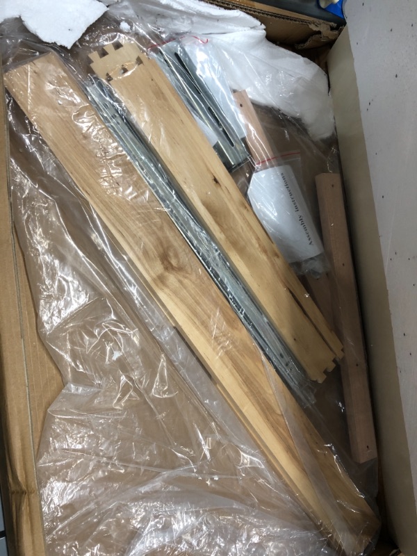 Photo 1 of 32'' Width Pull Out Drawer Wood Pull Out Tray Roll Out Drawer Box, Closet Organizer Cabinet Slide Out Shelve, W/ Ball Bearing Sliding Rails Wood Spacer - DIY (Fit Face Frame Cabinet B36 and Pantry36)
