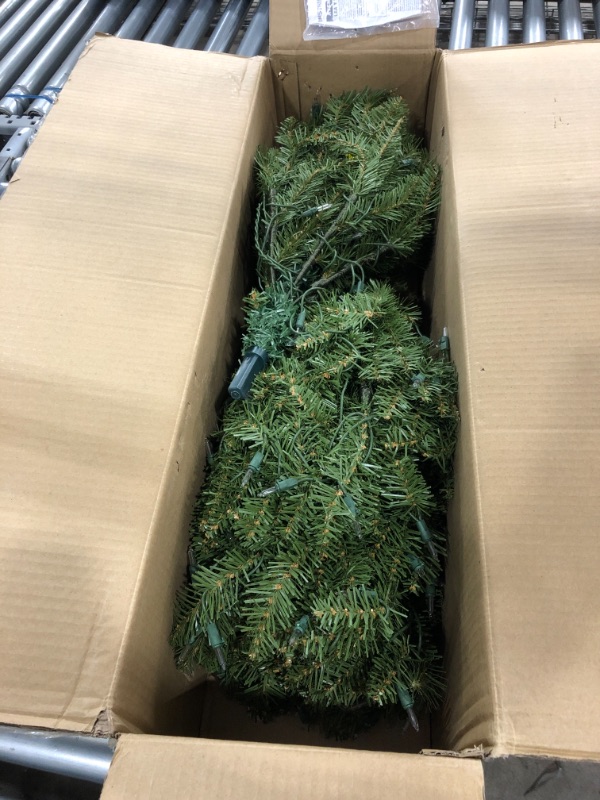 Photo 2 of 4 ft. Dunhill Fir Artificial Christmas Tree with Clear Lights