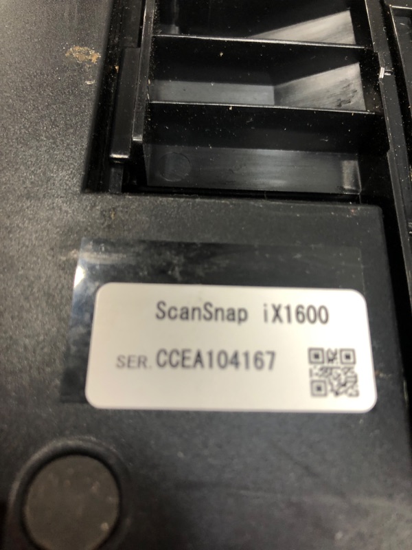 Photo 3 of  ScanSnap iX1600 Wireless or USB High-Speed Cloud Enabled Document, Photo & Receipt Scanner with Large Touchscreen
