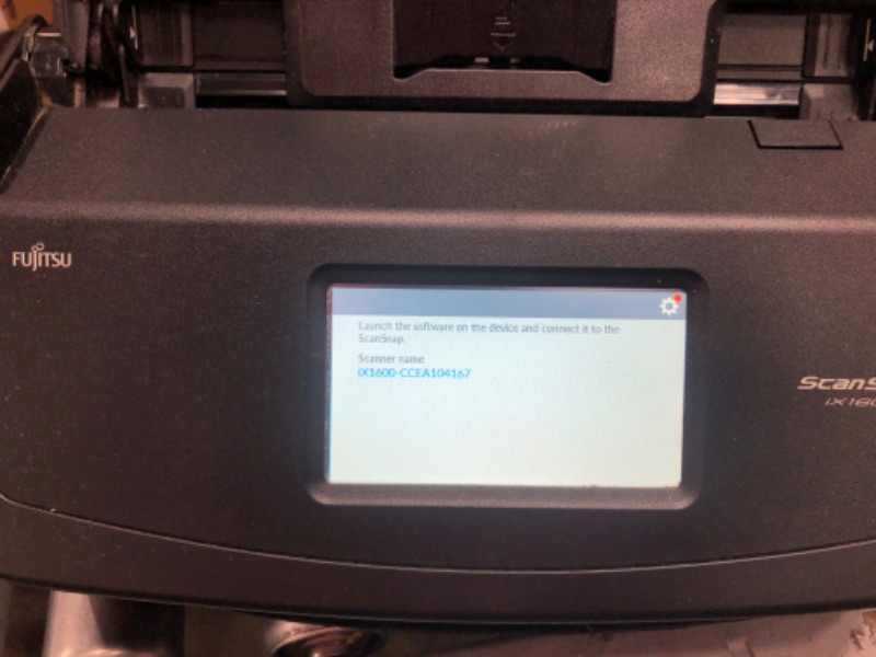 Photo 2 of  ScanSnap iX1600 Wireless or USB High-Speed Cloud Enabled Document, Photo & Receipt Scanner with Large Touchscreen