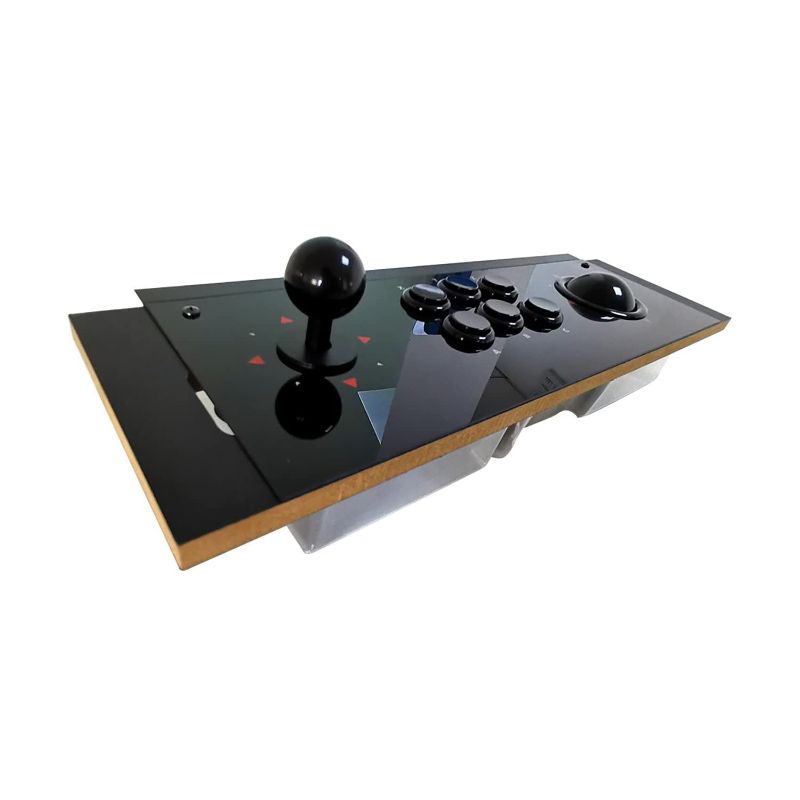 Photo 1 of Arcade Control Panel, Drop-In Upgrade For Legends Pinball Arcade Machine Console, Home Arcade, Plug and Play Arcade Style 8-Way Joy Stick and Trackball Controllers
