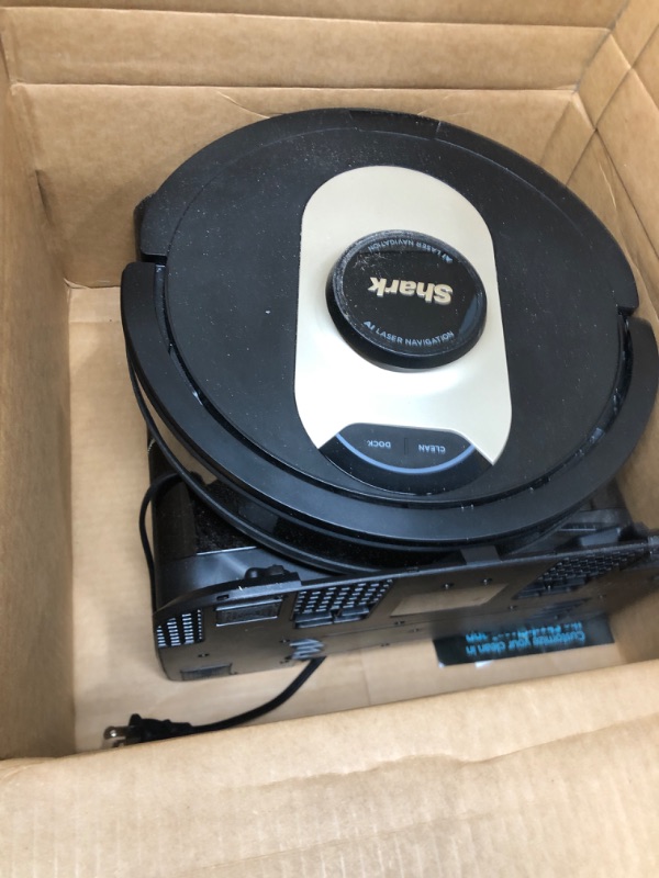 Photo 2 of *** Parts Only***Shark AV2501AE Ai Robot Vacuum with XL HEPA Self-Empty Base, Bagless, 60-Day Capacity, LIDAR Navigation, Perfect for Pet Hair, Compatible with Alexa