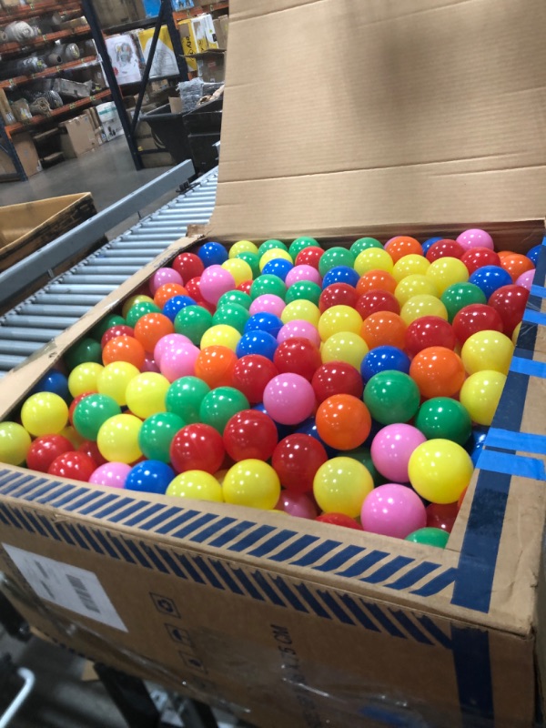 Photo 1 of Click N' Play Phthalate Free & BPA Free, Crush Proof Ball Pit Balls, Bulk 1000 pack