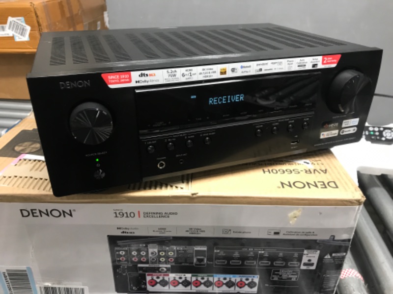 Photo 2 of Denon AVR-S660H 5.2 Ch AVR (2021 Model)