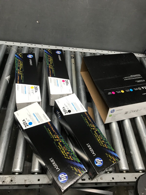 Photo 2 of HP 201A 4-pack Black/Cyan/Magenta/Yellow Original LaserJet Toner Cartridges,