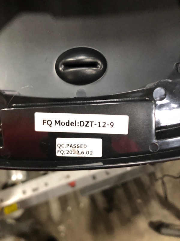 Photo 1 of 2 SET MOTION SENSOR TRASH CANS, 16.5 X 11.5 X 26.5 12.1 X 8.4 X 15.2