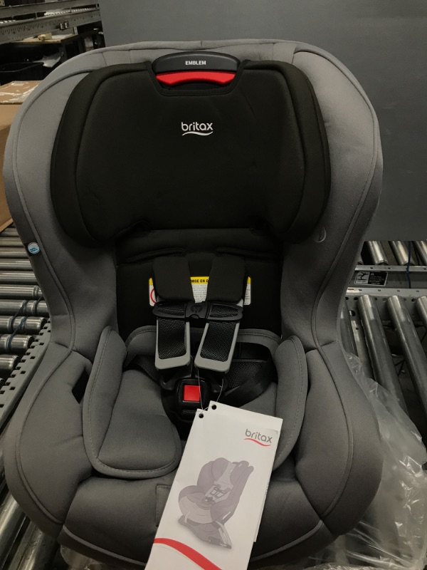 Photo 2 of Britax Emblem 3-Stage Convertible Car Seat, Slate Safewash , 21x18.25x26 Inch (Pack of 1)