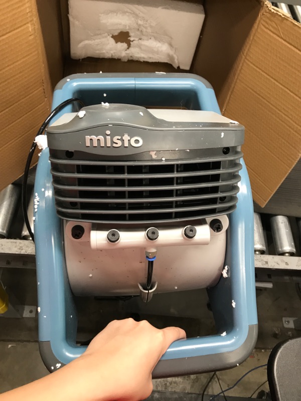 Photo 2 of Lasko 7054 Misto Outdoor Misting Blower Fan - Features Cooling Misters, Ideal for Sports, Camping, Decks & Patios, Blue
Visit the Lasko Store