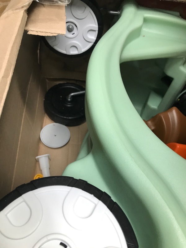 Photo 1 of T-Rex Cozy Coupe by Little Tikes Dinosaur Ride-On Car for Kids