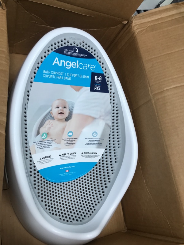 Photo 2 of Angelcare Baby Bath Support (Grey) | Ideal for Babies Less than 6 Months Old