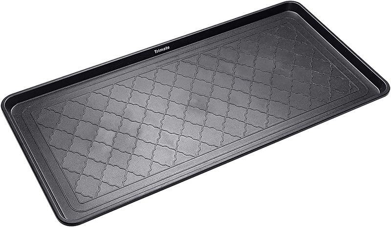 Photo 1 of *** MINOR DAMAGE SEE PICTURES *** trimate All Weather Boot Tray, Extra Large Size Extra Large, 40”x20”(Black)
