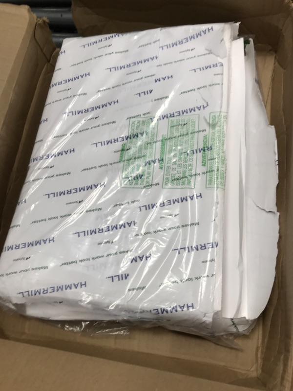 Photo 2 of *** USED PACKAGE IS OPENED UNKNOWN IF PAPER IS MISSING *** Hammermill Paper, Premium Color Copy, 32lb, 12 x 18, 100 Bright, 500 Sheets/1 Ream, (106127), Made in The USA