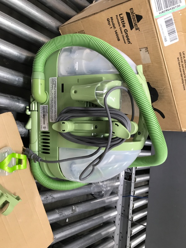 Photo 2 of ***PARTS ONLY NOT FUNCTIONAL***Little Green 14007 Portable Vacuum Cleaner