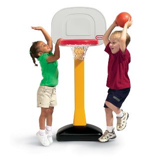 Photo 1 of (MISSING BACKBOARD/BALL) Little Tikes TotSports Basketball Set - Non Adjustable Post

