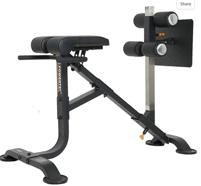 Photo 1 of (PARTS ONLY: missing manual) Powertec Dual Hyperextension-Crunch
