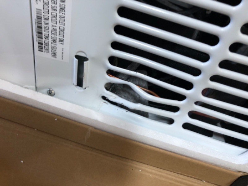 Photo 1 of GE Profile Ultra Quiet Window Air Conditioner 6,150 BTU, WiFi Enabled Energy Efficient for Small Rooms, Easy Installation with Included Kit, 6K Window AC Unit, Energy Star, White
