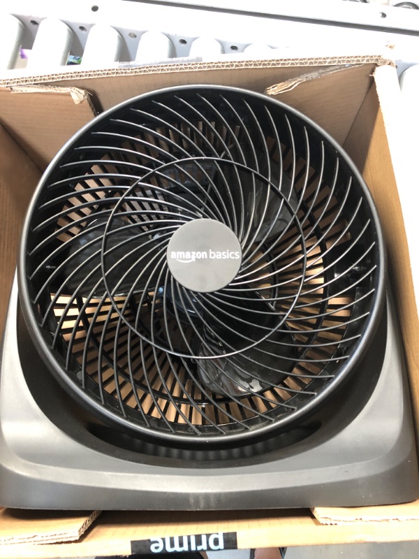 Photo 2 of Amazon Basics 3 Speed Small Room Air Circulator Fan, 11-Inch
