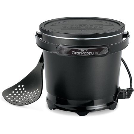 Photo 1 of PRESTO 05411 GranPappy Electric Deep Fryer, Black
