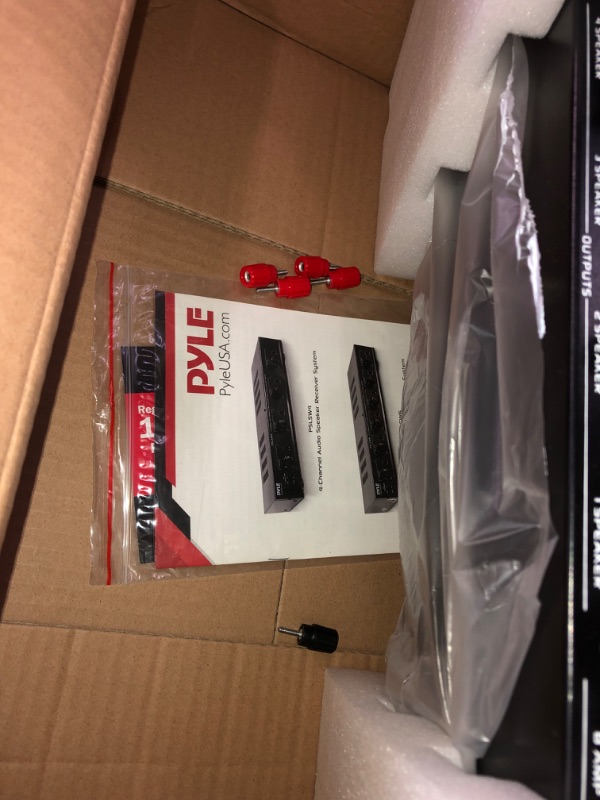 Photo 3 of Pyle PSLSW4 - Multi-Zone Speaker Selector, 4-Channel Audio Speaker Receiver System