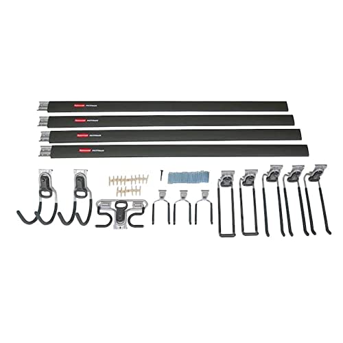 Photo 1 of **missing part**
Rubbermaid 15-Piece FastTrack Garage Wall-Mounted Storage Kit, 4 Rails and 11 Hooks, for Home/House/Tool/Sports/Equipment/Utility Purposes
