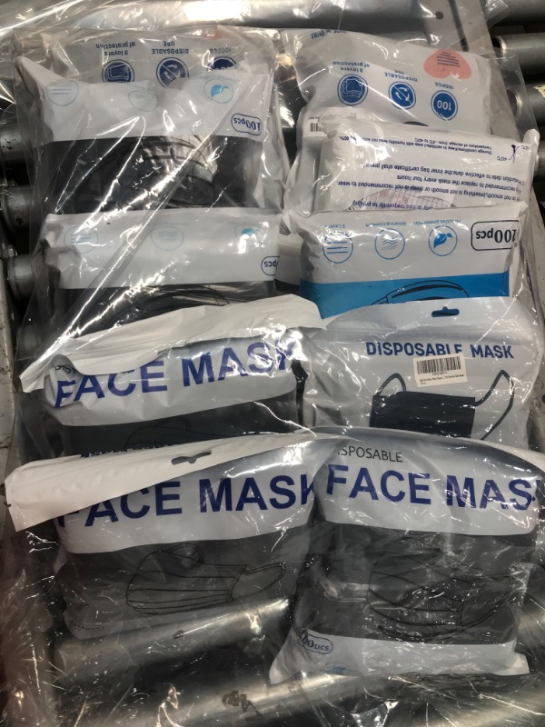 Photo 1 of 1000 pcs mixed lot of face masks 