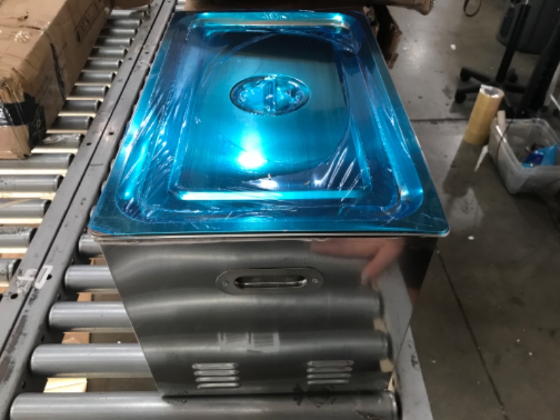 Photo 5 of 6l Ultrasonic Cleaner With Heater Timer Knob Control Solution Lab Water Drain
