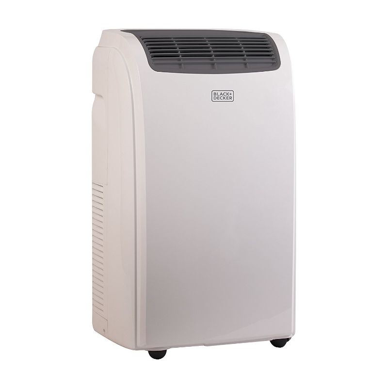 Photo 1 of **BLOWS COLD**- Black & Decker 8,000 BTU/4,000 BTU (DOE) Portable Air Conditioner with Remote Control, White
