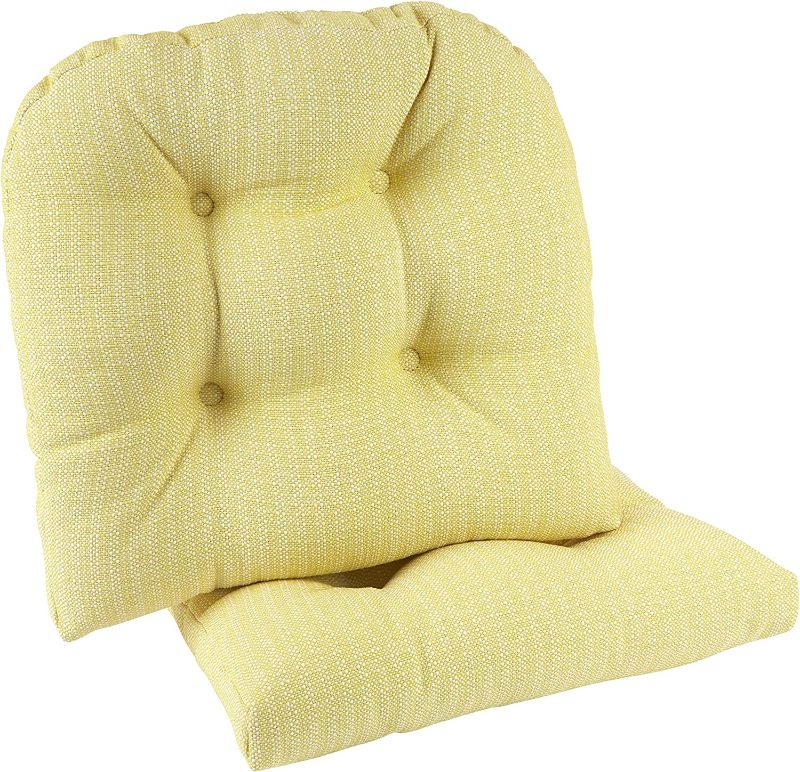 Photo 1 of 4PK THE GRIPPER YELLOW CHAIR CUSHION
