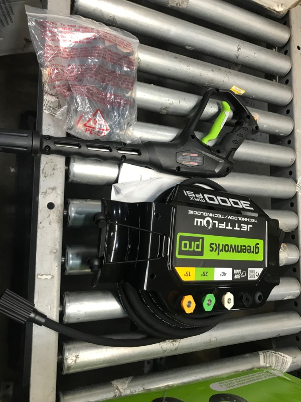 Photo 5 of ***UNTESTED*** Greenworks 3000 PSI (1.1 GPM) TruBrushless Electric Pressure Washer