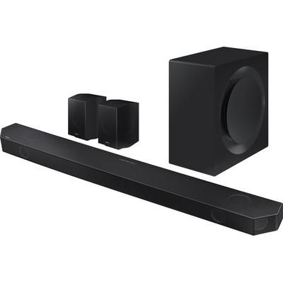 Photo 1 of SAMSUNG HW-Q990B/ZA 11.1.4ch Soundbar w/Wireless Dolby Atmos/DTS:X, Rear Speakers, Q Symphony, SpaceFit Sound+, Airplay 2, Adaptive Sound, Game Pro Mode, 2022
