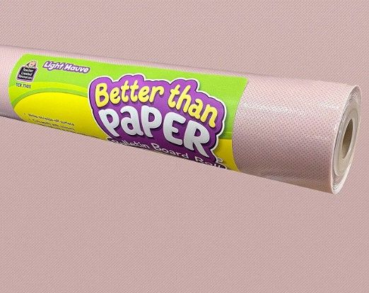 Photo 1 of Light Mauve Better Than Paper® Bulletin Board Roll
