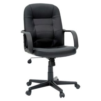 Photo 1 of Office Chair Bonded Leather Black - Room Essentials™

