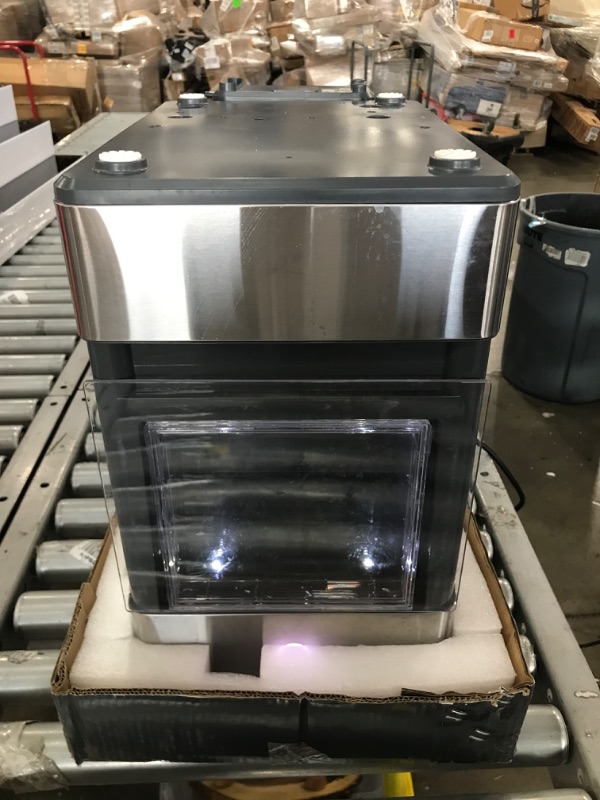 Photo 5 of TESTED POWERS ON*
GE Profile Opal | Countertop Nugget Ice Maker with Side Tank | Portable Ice Machine Makes up to 24 lbs. of Ice Per Day | Stainless Steel Finish
